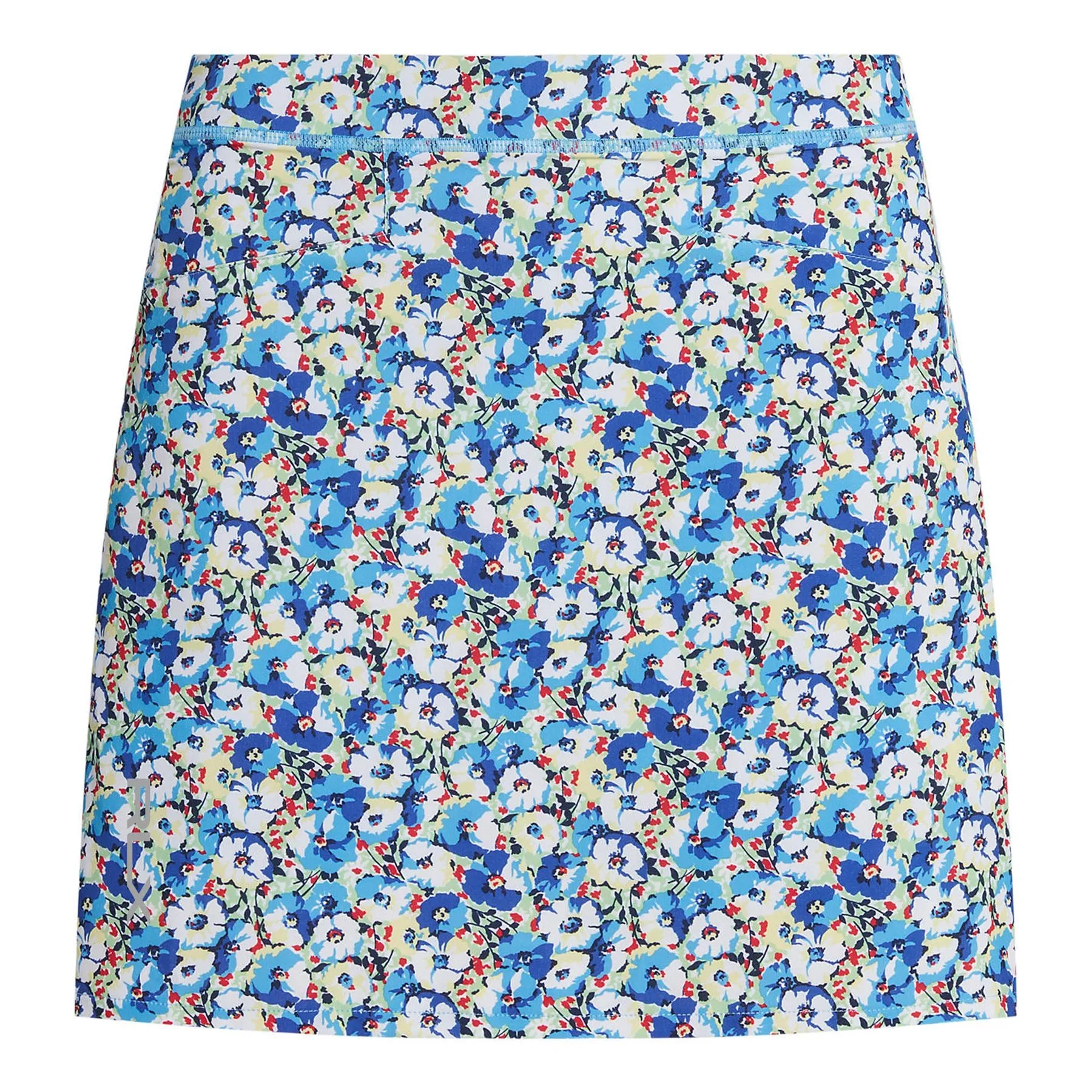 15 Inch Pleated-Skort Coastal Petals