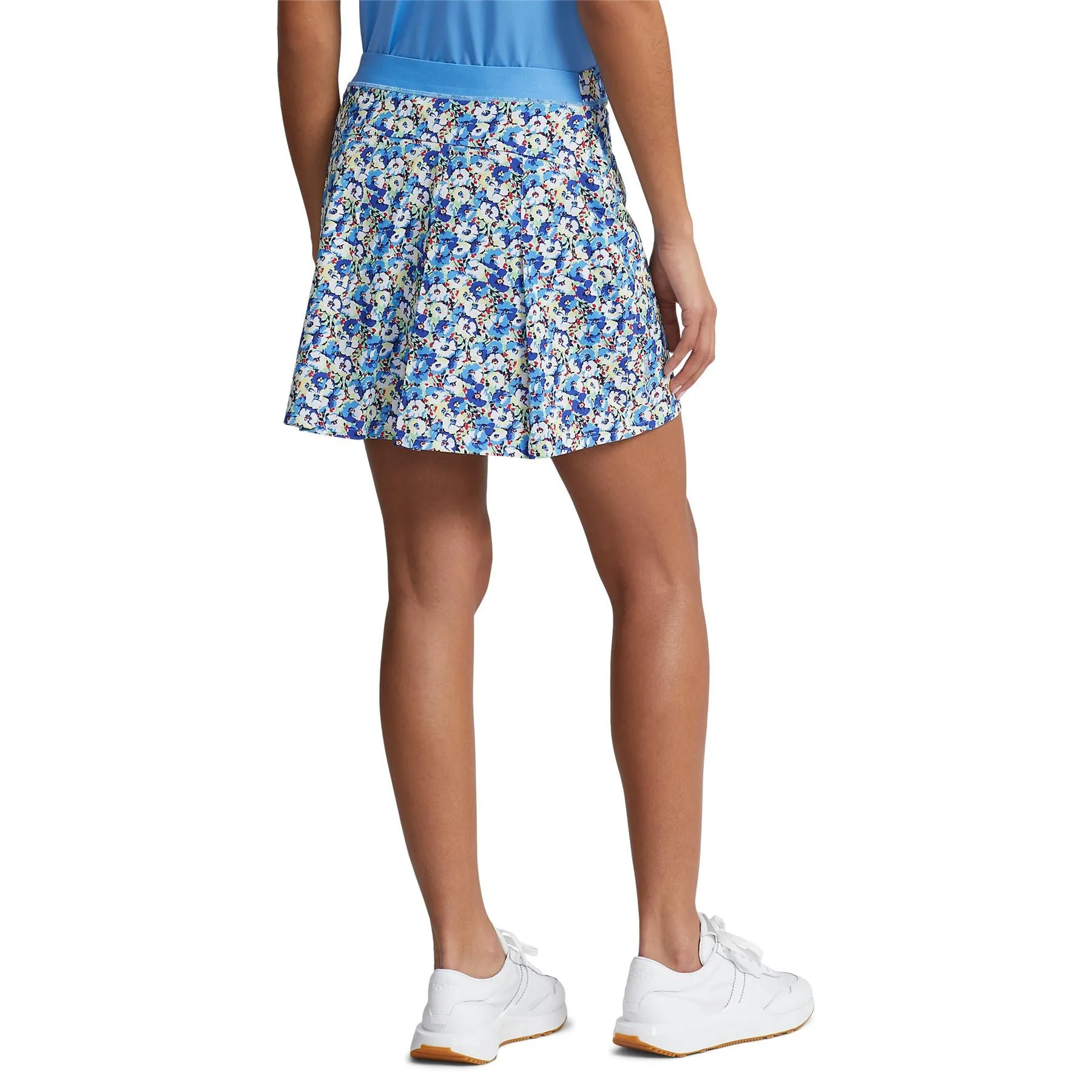 15 Inch Pleated-Skort Coastal Petals