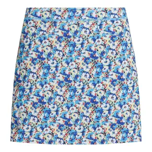15 Inch Pleated-Skort Coastal Petals