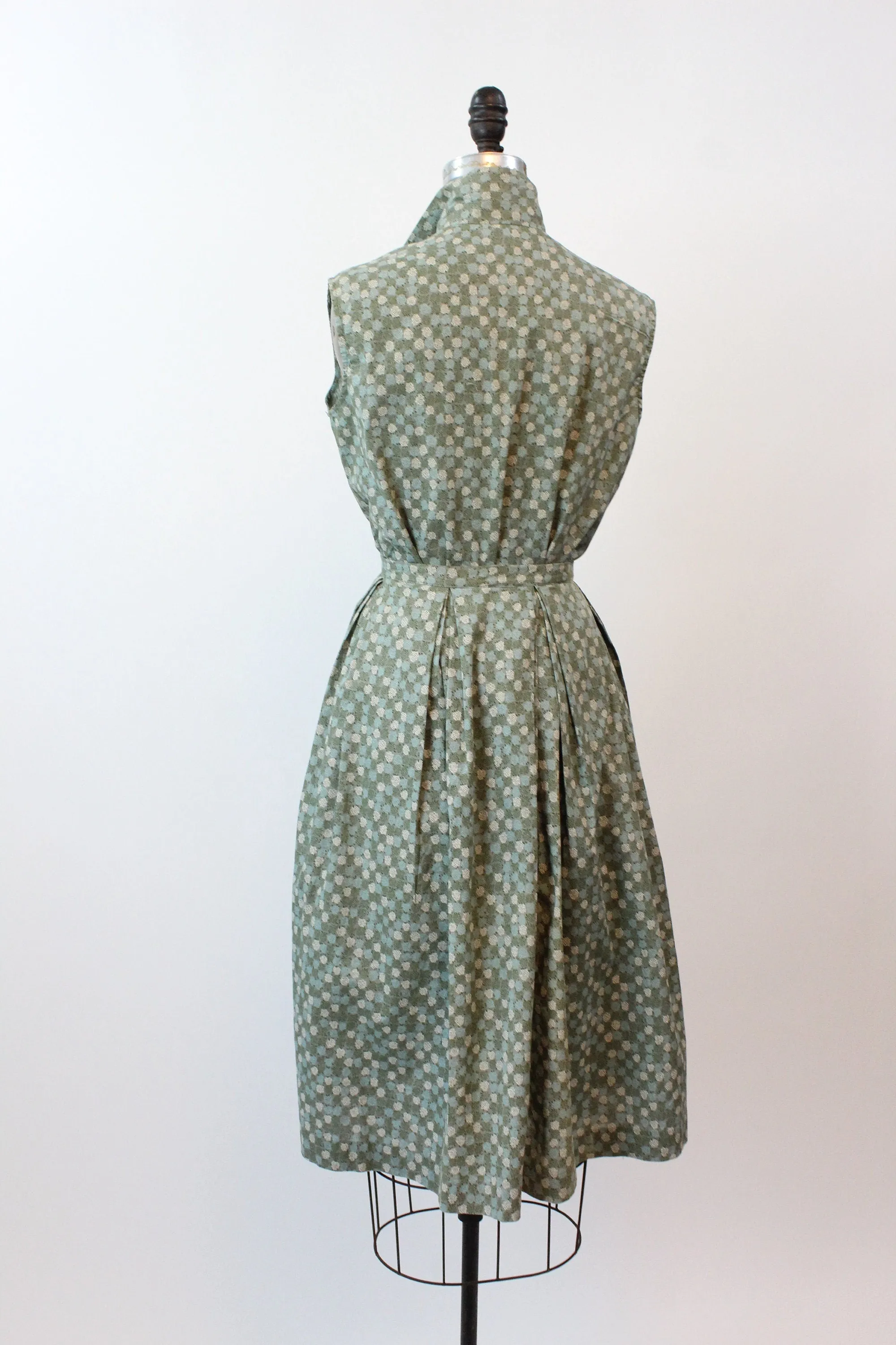 1950s ROSE PRINT novelty skirt and top SET medium | new spring summer