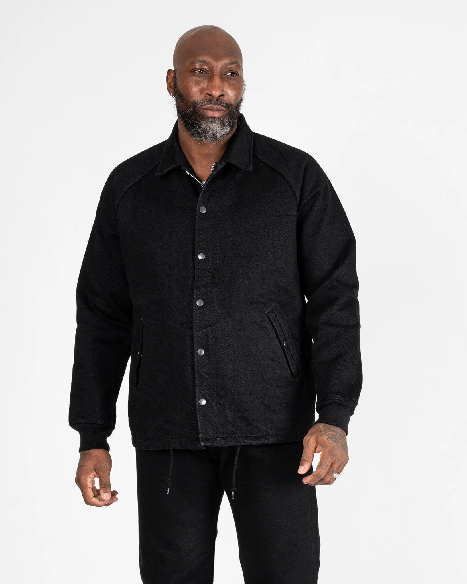 21oz Serge Windbreaker - Black