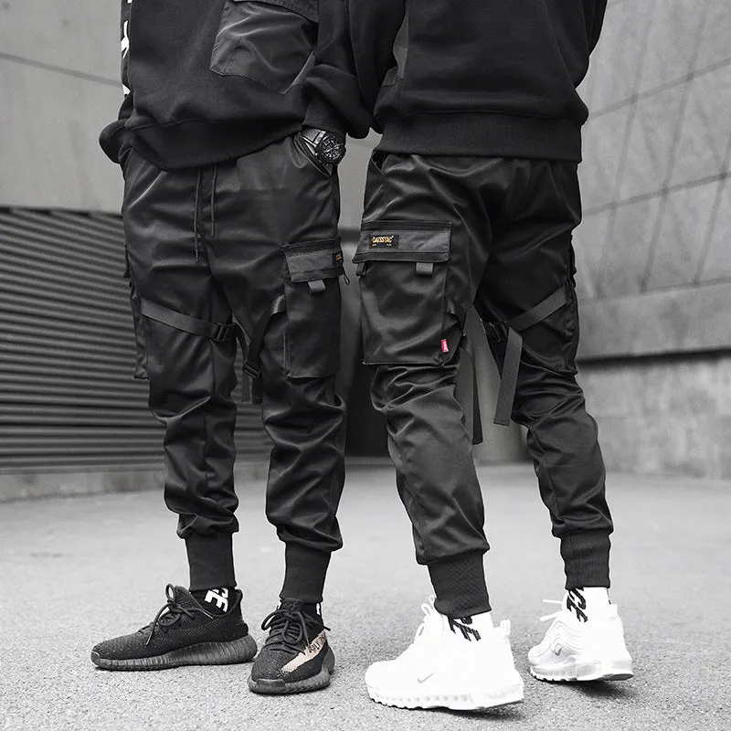 30 Pieces) Belted Pocket Design Jogger Pants