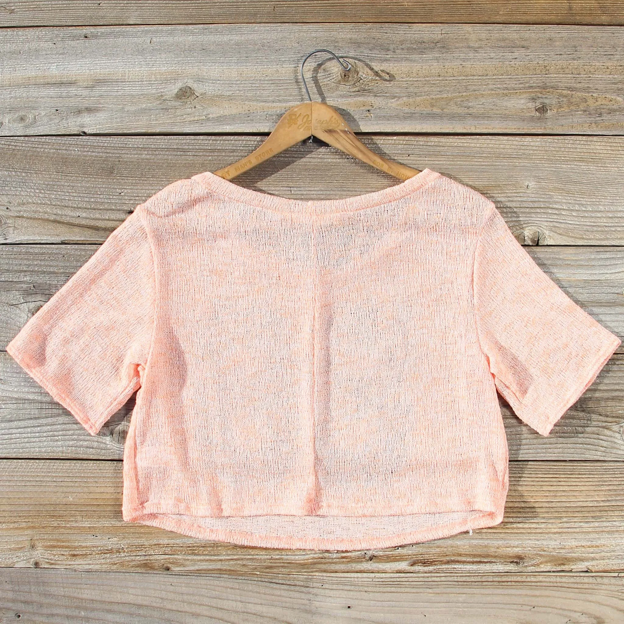 70's Jersey Tee in Peach