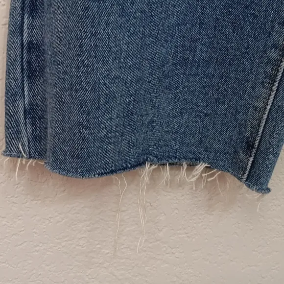 a loves a Women's hight rise straight leg denim jeans sz 32
