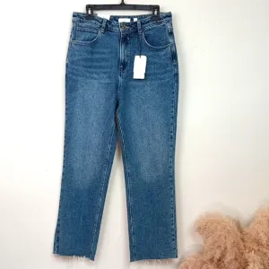 a loves a Women's hight rise straight leg denim jeans sz 32