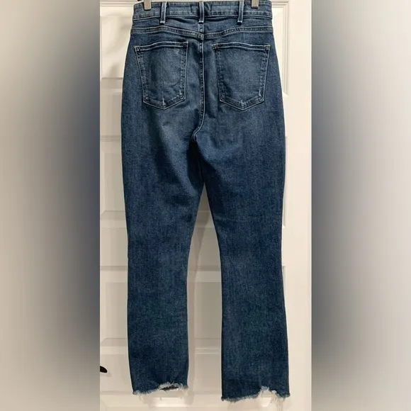 Abercrombie and Fitch Curve Love High Rise Ankle Flare Jeans
