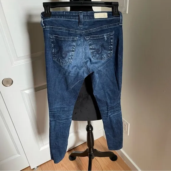 Adriano Goldschmied Blue 8 Years Whistler Super Skinny Legging Distress Jean 24