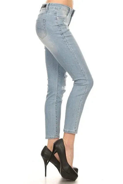 American Blue -Distressed Cotton Jeans - Pack of 12