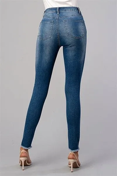 American Blue Distressed Skinny Denim Jeans - Pack of 12