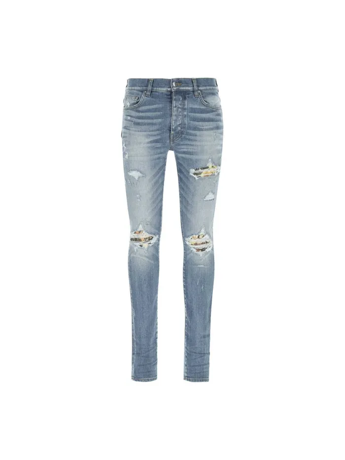 Amiri Amiri Distressed Slim Fit Jeans