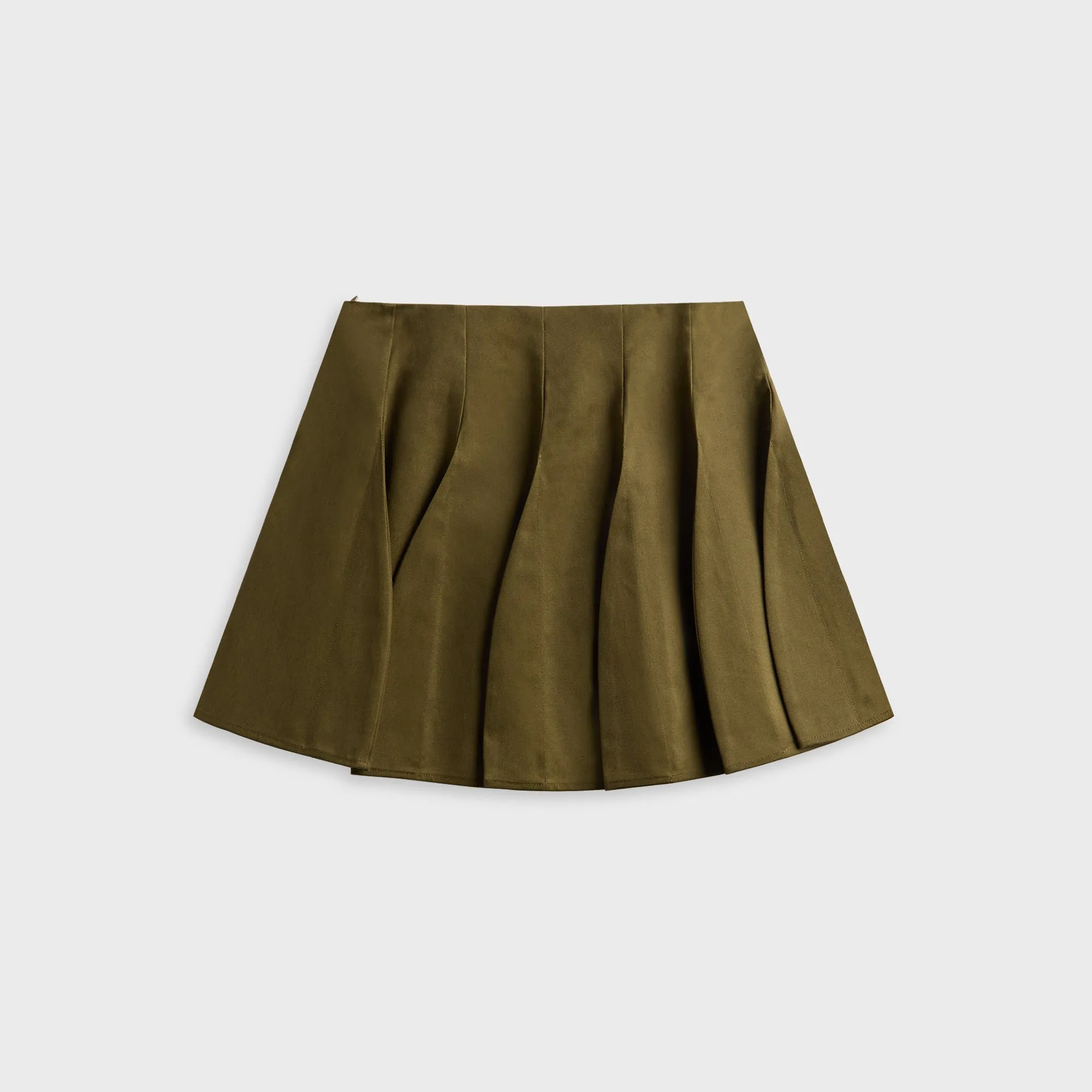 anOnlyChild Ellis Skirt - Olive Green