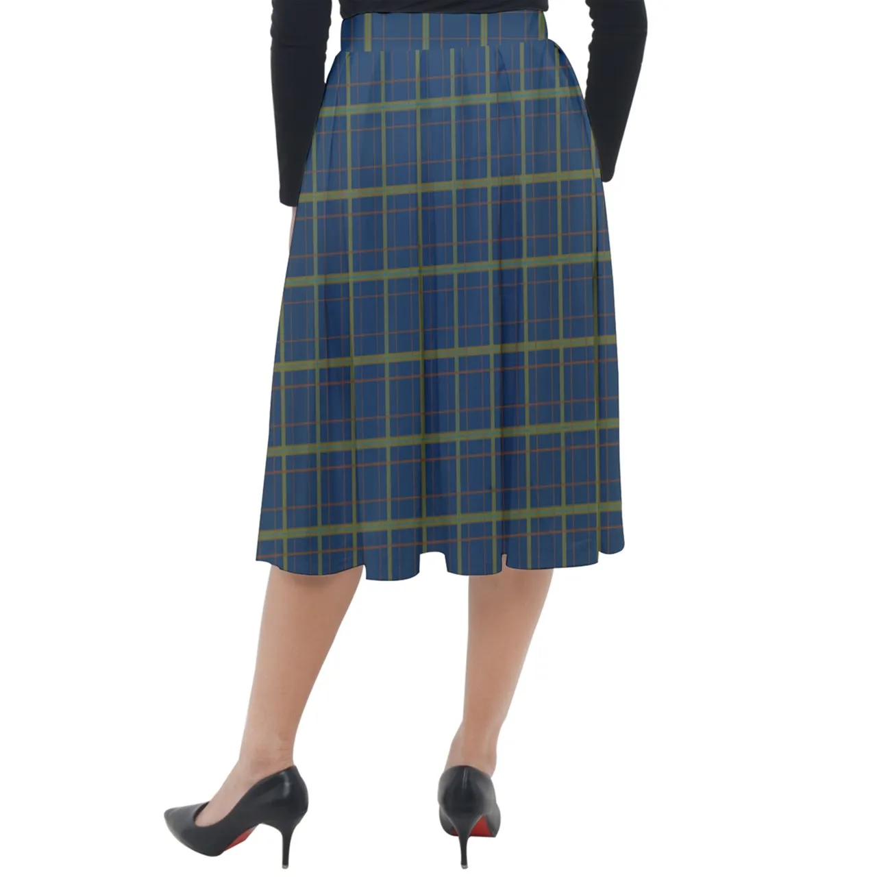Backseat Baby Classic Velour Midi Skirt