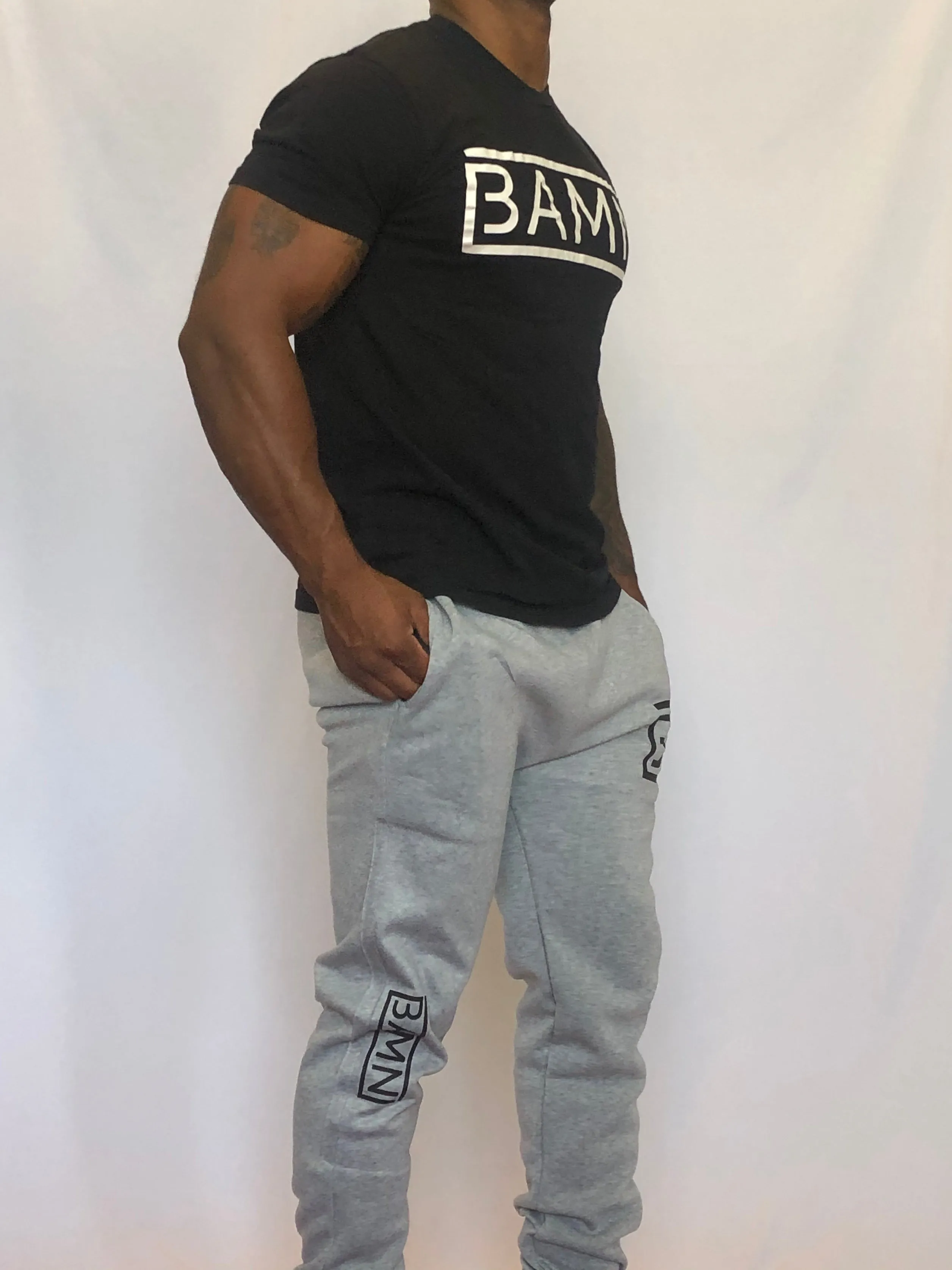BAMN Grey Sweatpants