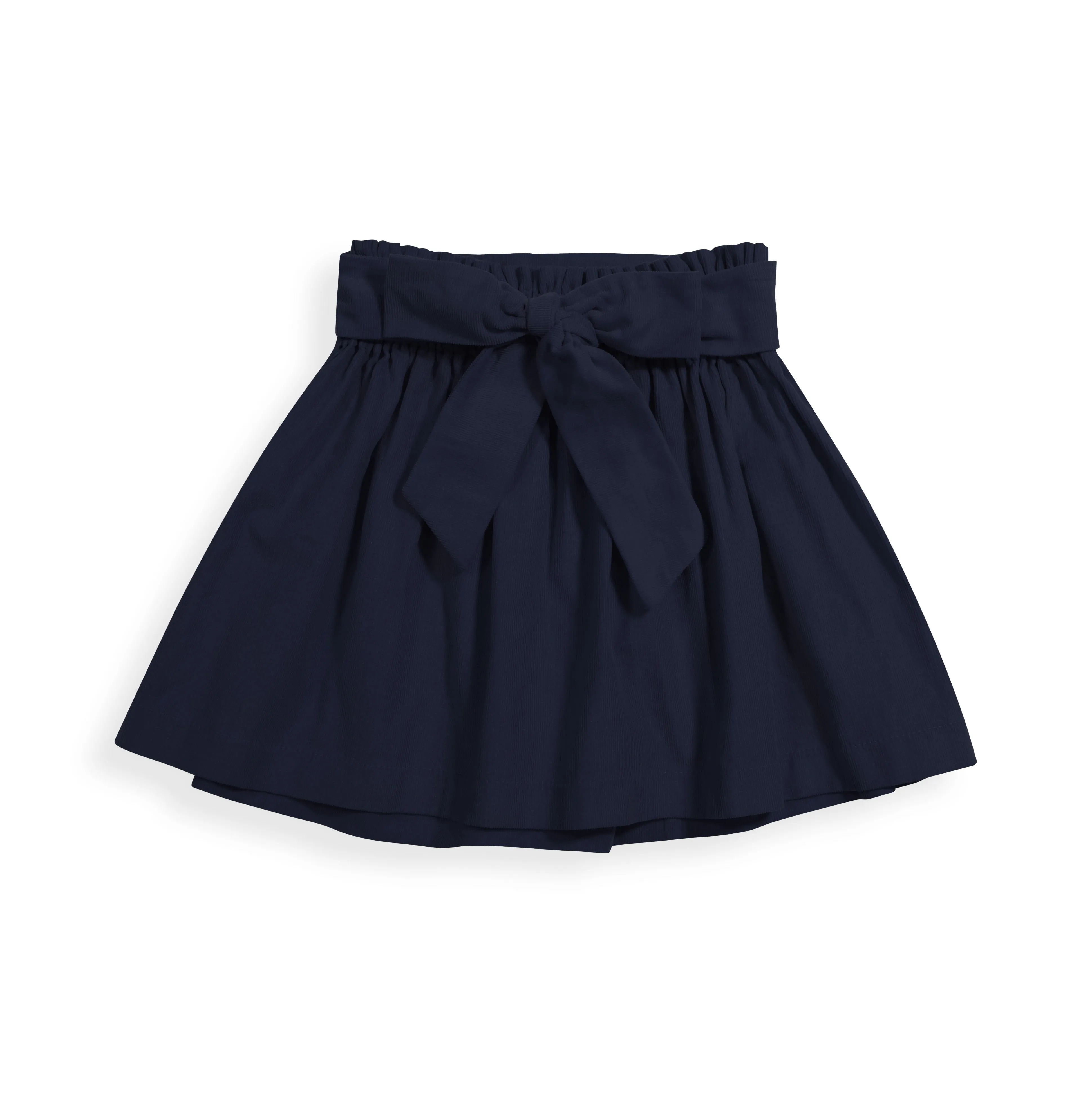 Becca Skirt with Bow -- Navy Cord