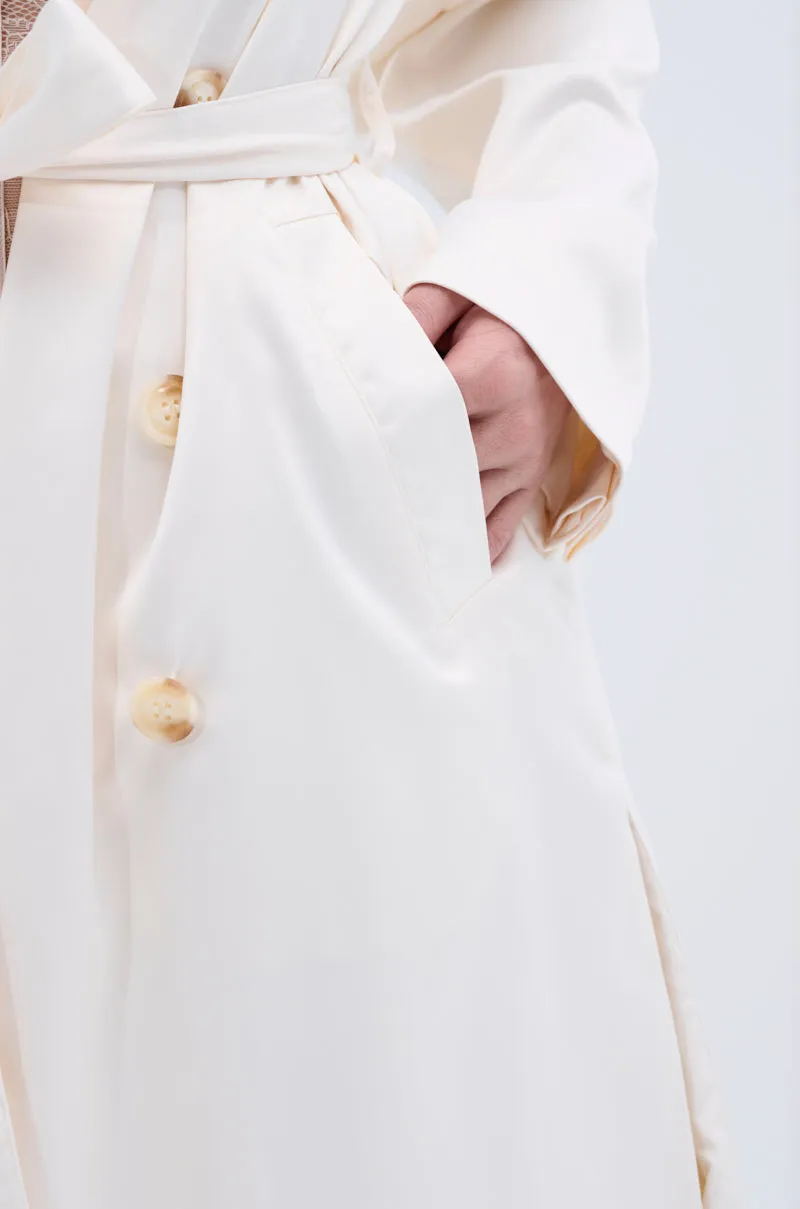 BELLISSIMA SATIN TRENCH