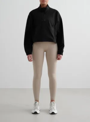Black Windbreaker Jacket