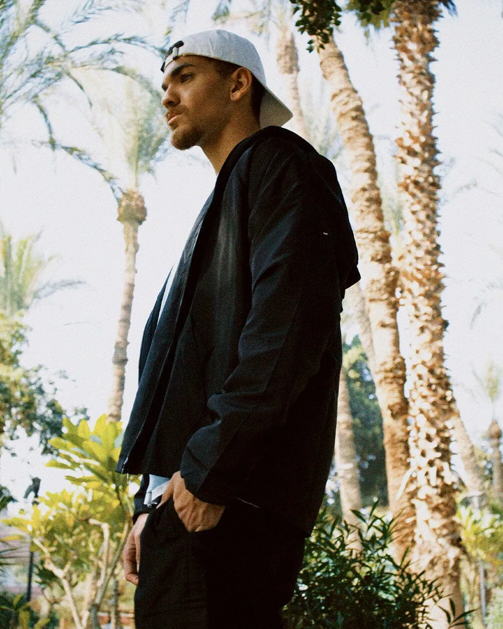 Black Windbreaker