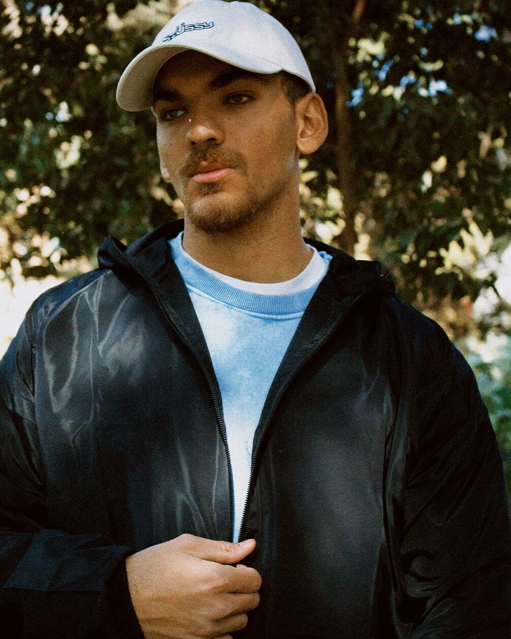 Black Windbreaker