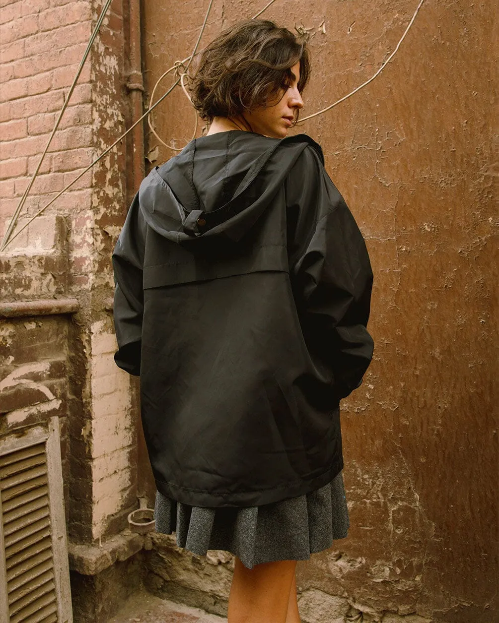 Black Windbreaker
