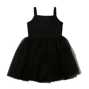 Bob & Blossom Black Dress