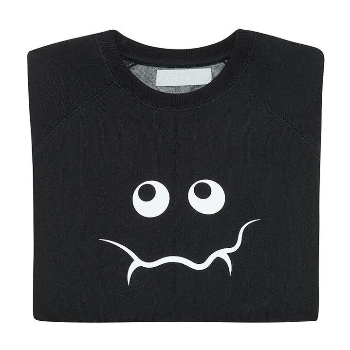 Bob & Blossom Black Monster Sweatshirt