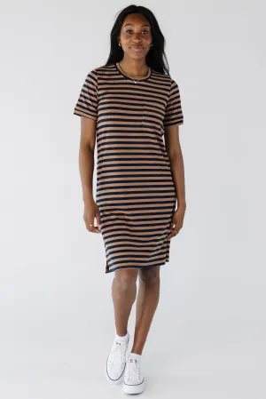 Brass & Roe All Day Stripe T-Shirt Dress