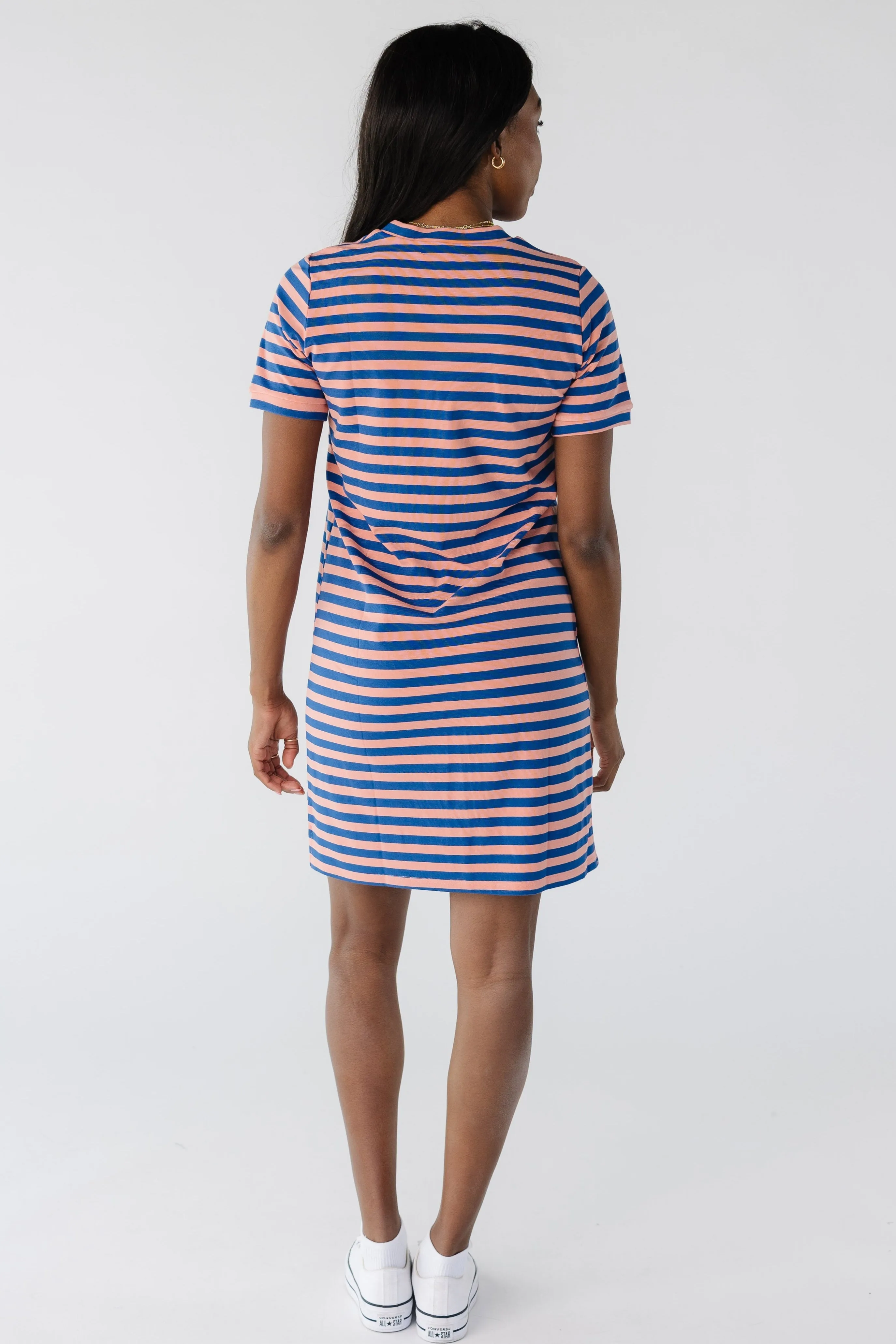 Brass & Roe All Day Stripe T-Shirt Dress
