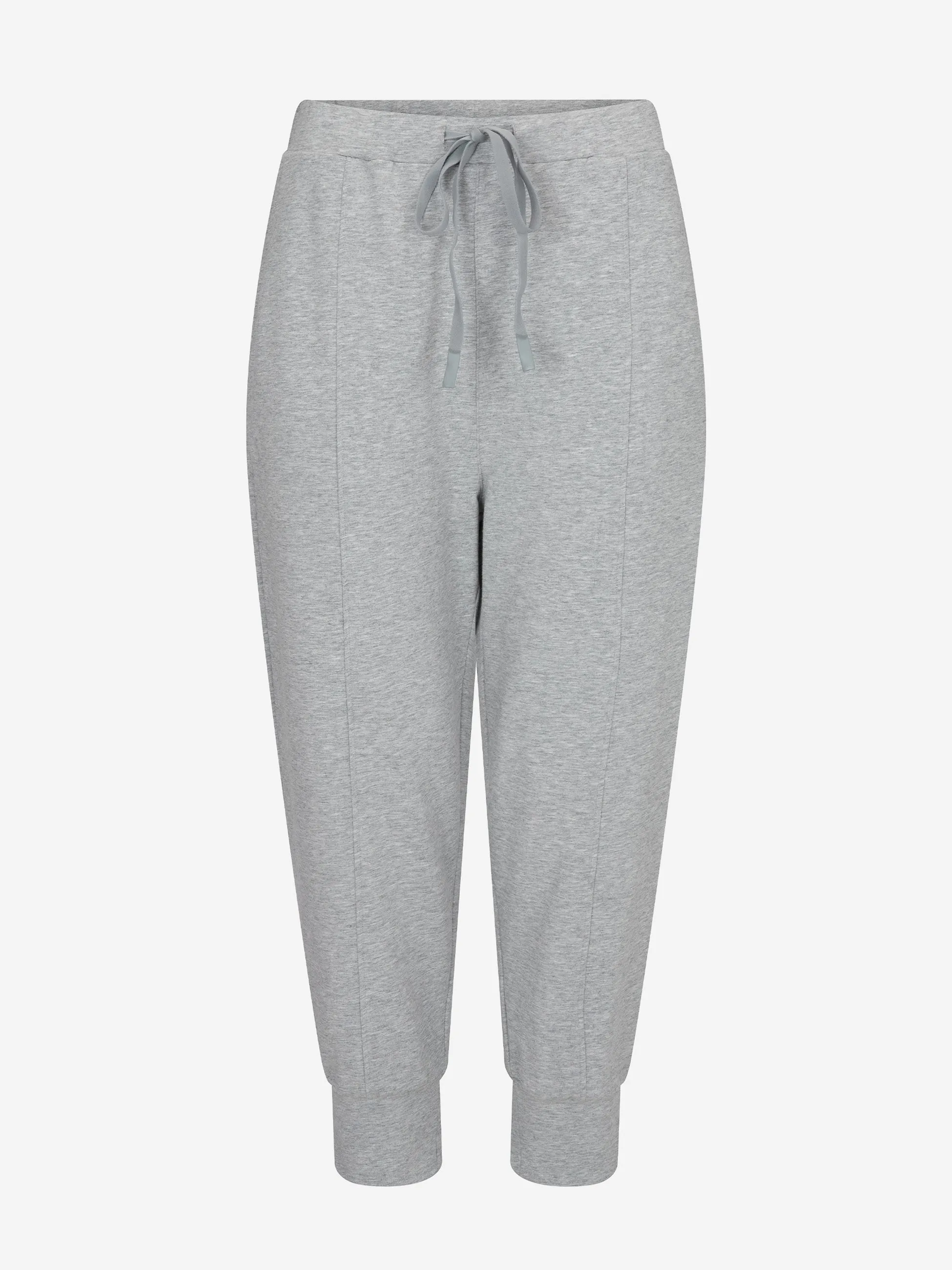 Breeze French Terry Cropped Jogger - Melange Grey