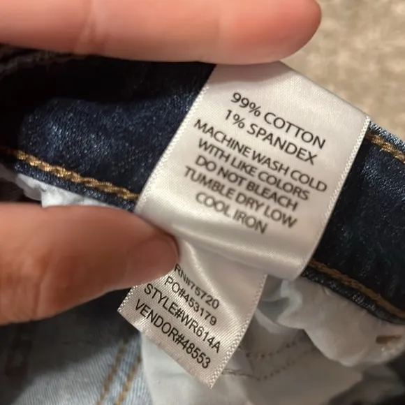 Buckle Willow &amp; root the everyday Distressed Jean size 28