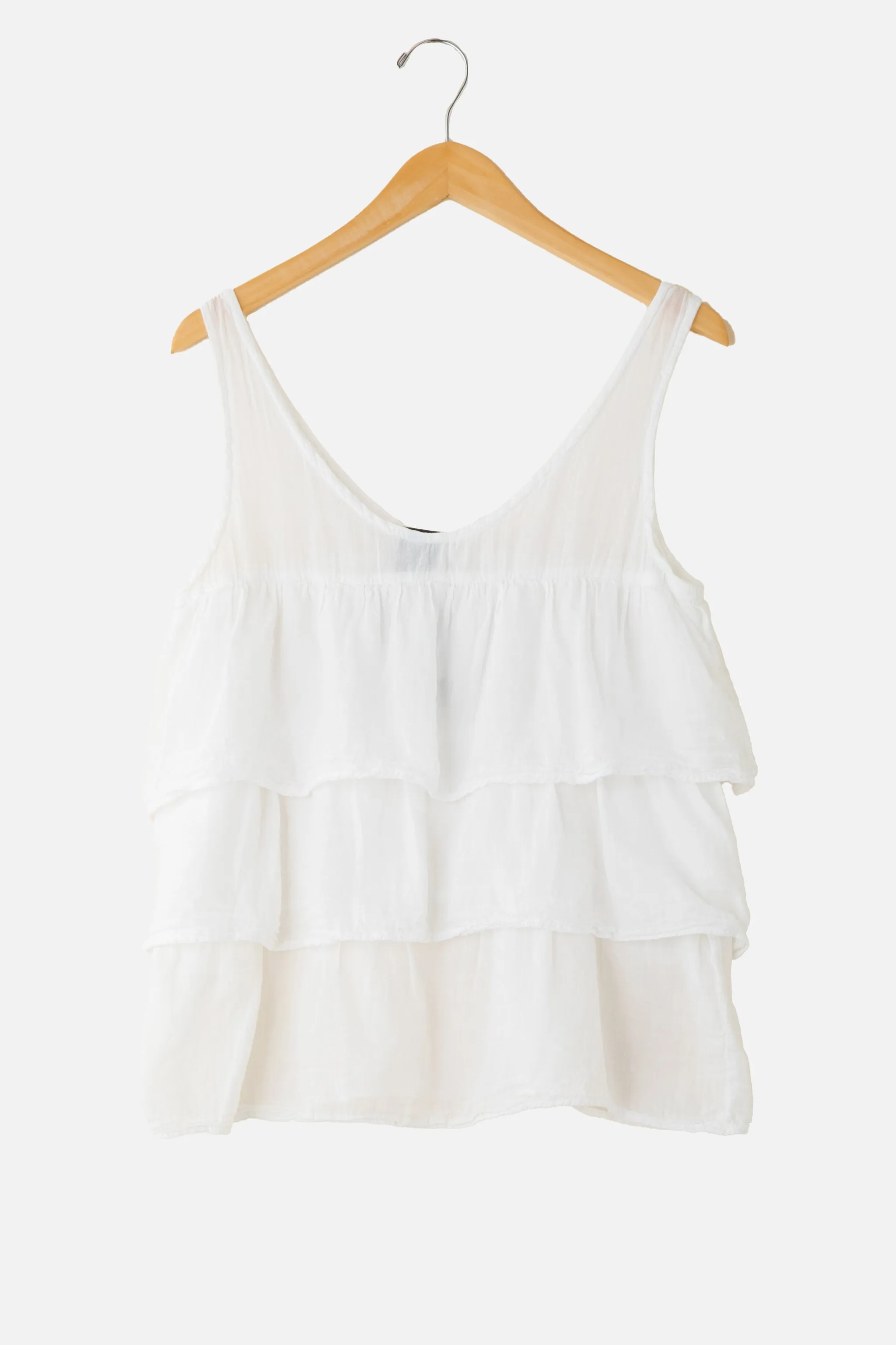 Cadenza Top in White