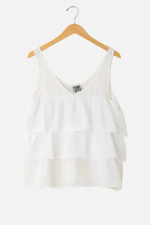 Cadenza Top in White