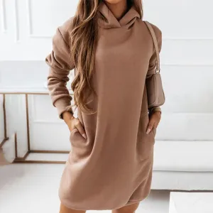 CARLA | MODERN COMFORTABLE SWEATSHIRT DRESS