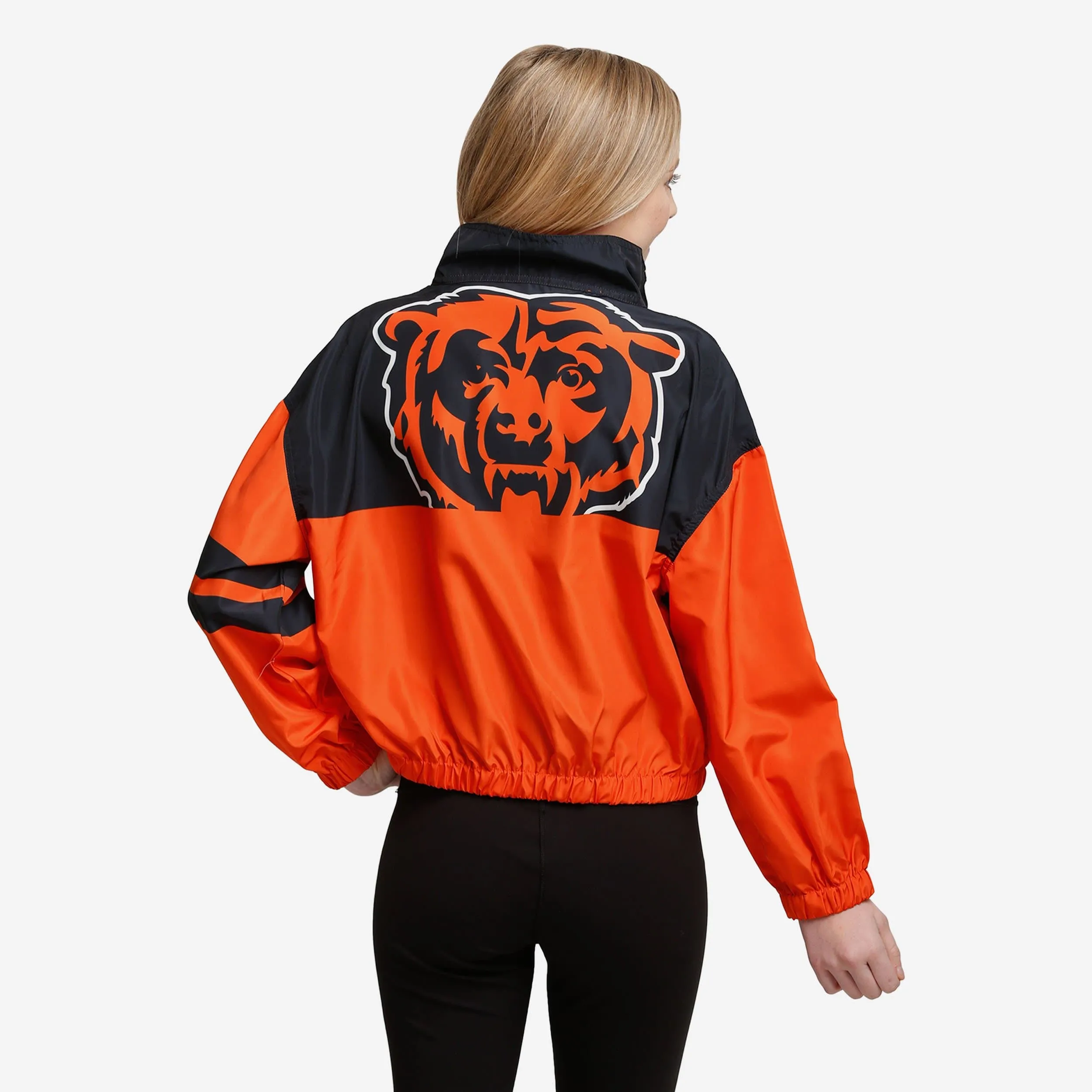 Chicago Bears Womens Winning Play Windbreaker