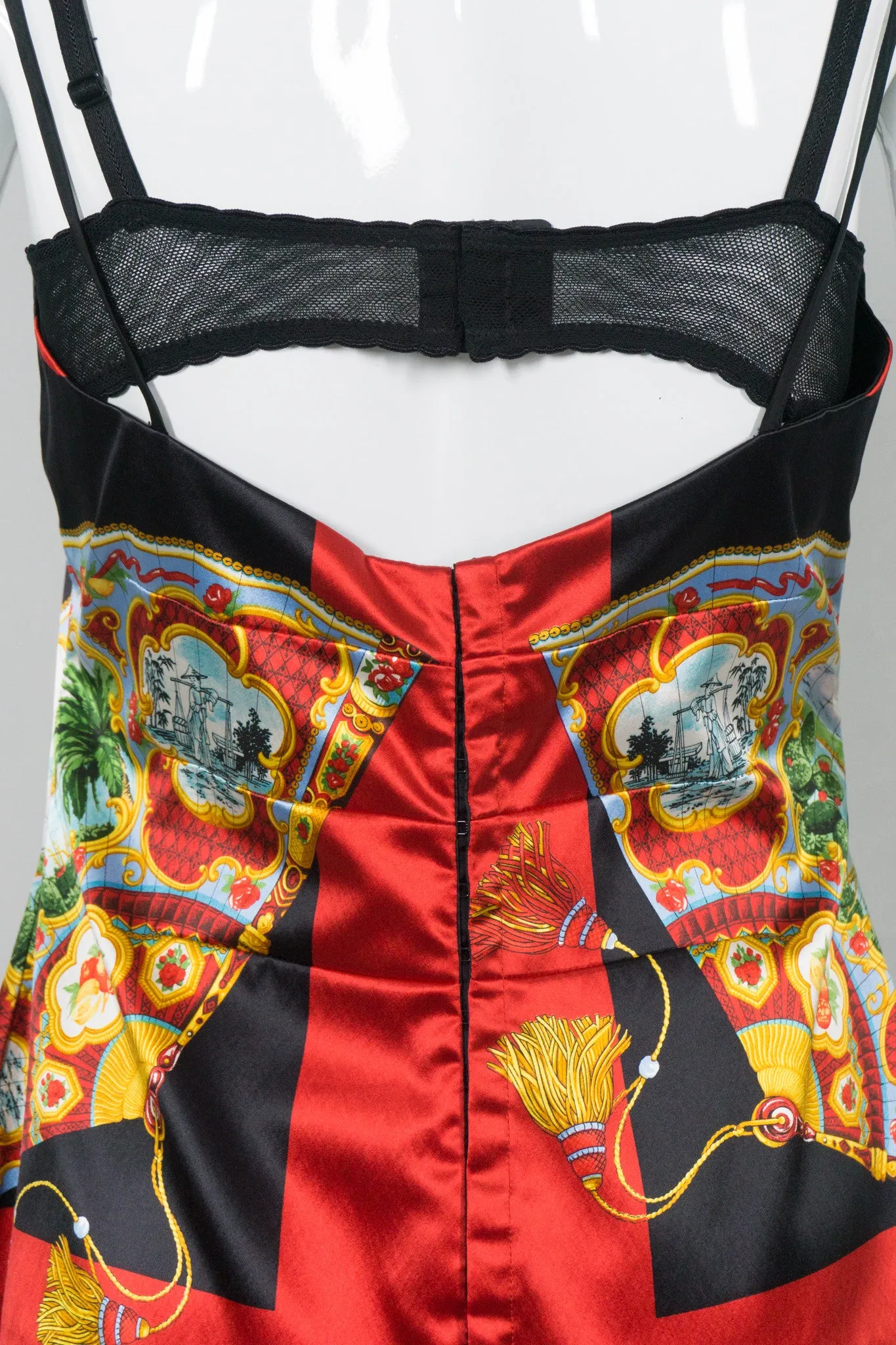 Chinoiserie Silk Bra Top