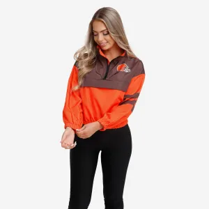Cleveland Browns Womens Winning Play Windbreaker