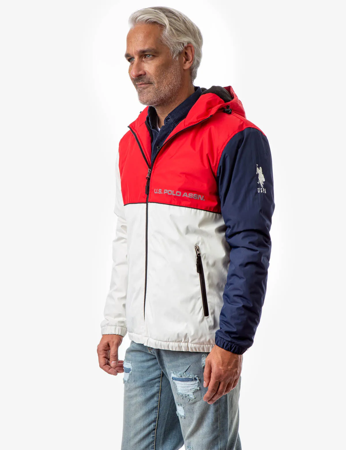 COLORBLOCK AMERICANA WINDBREAKER
