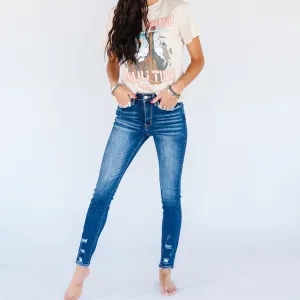 Copycat Kancan Ankle Distressed Skinny