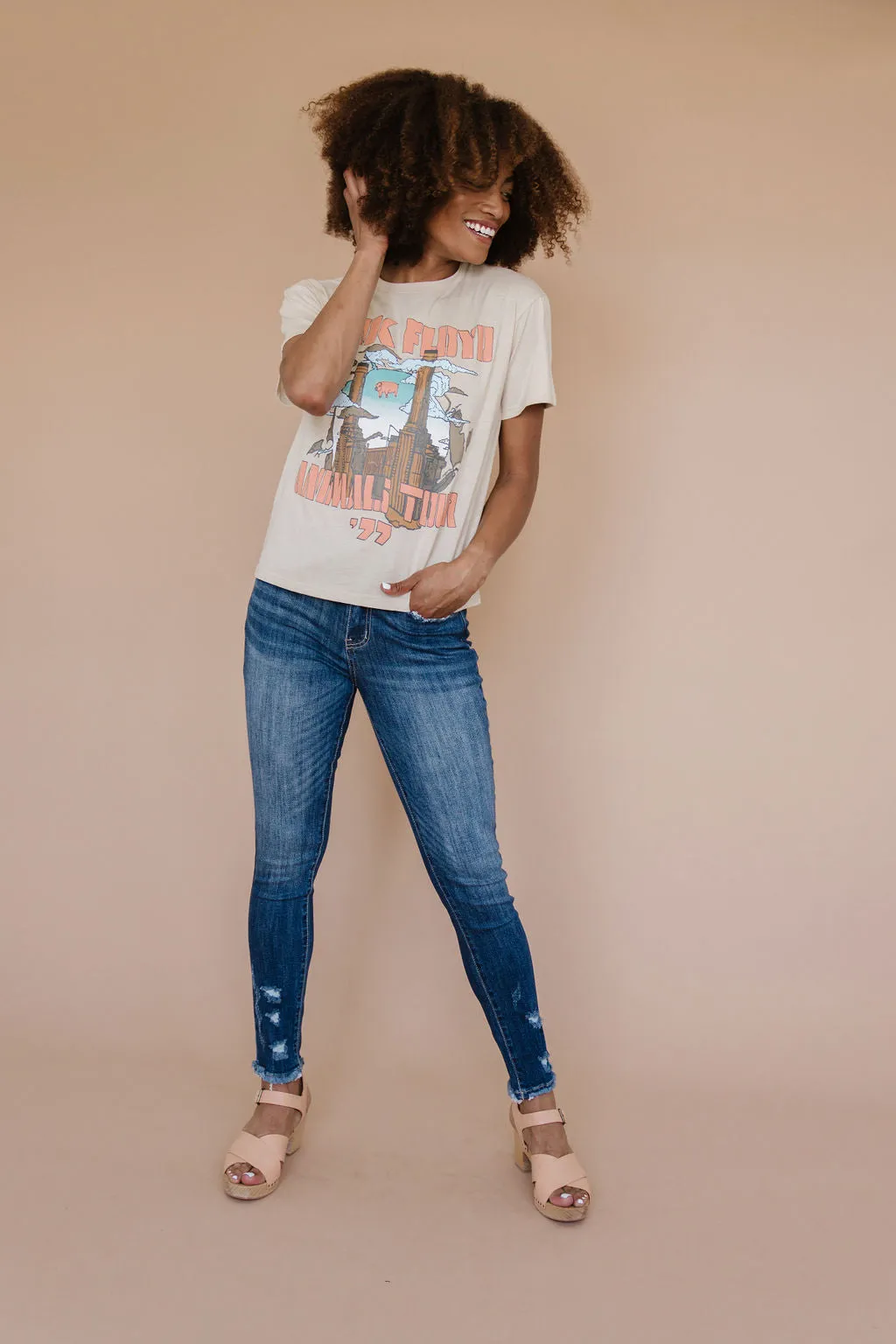 Copycat Kancan Ankle Distressed Skinny