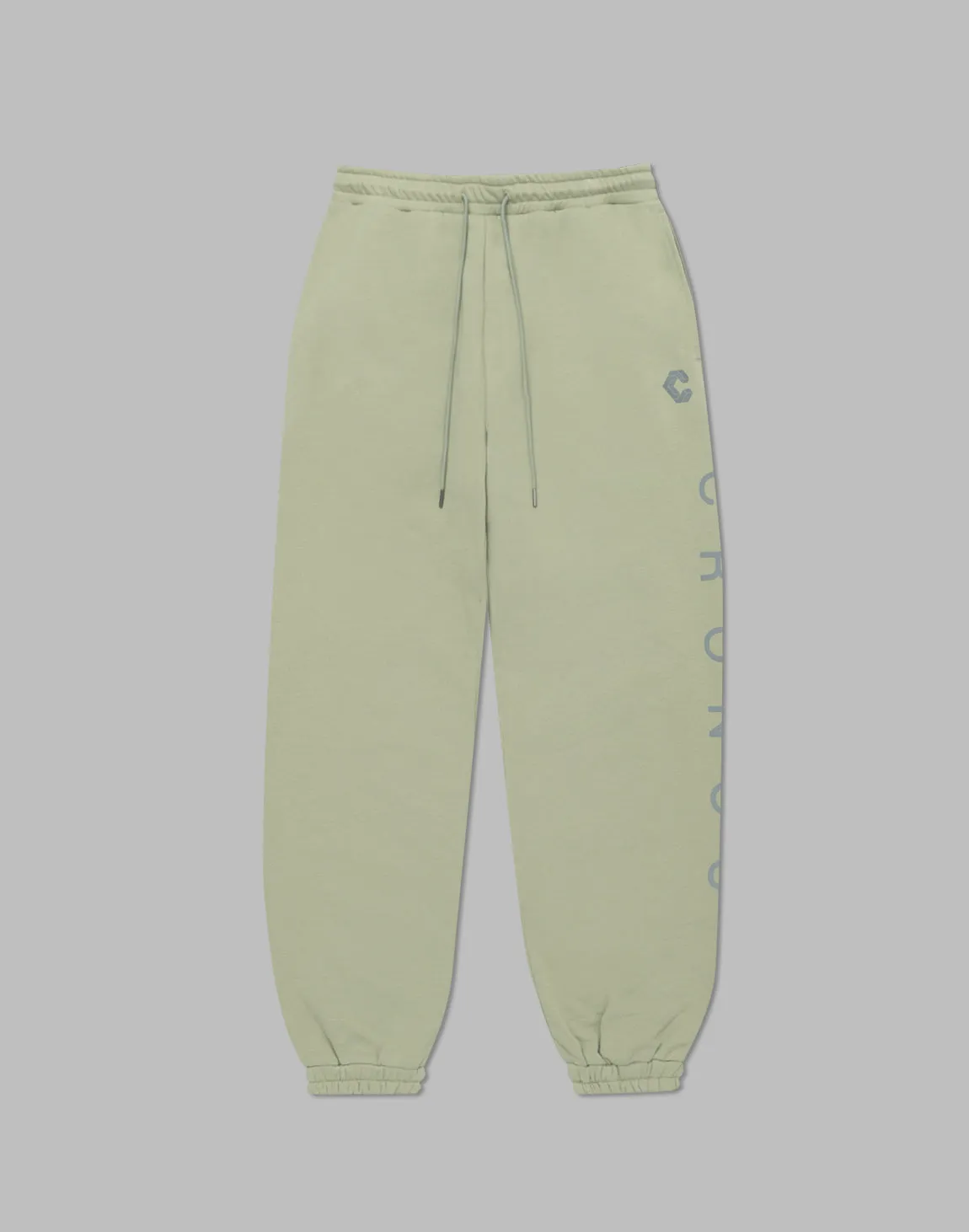 CRONOS Reflector Print Sweat Long Pants【SAGE】