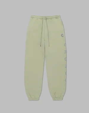 CRONOS Reflector Print Sweat Long Pants【SAGE】