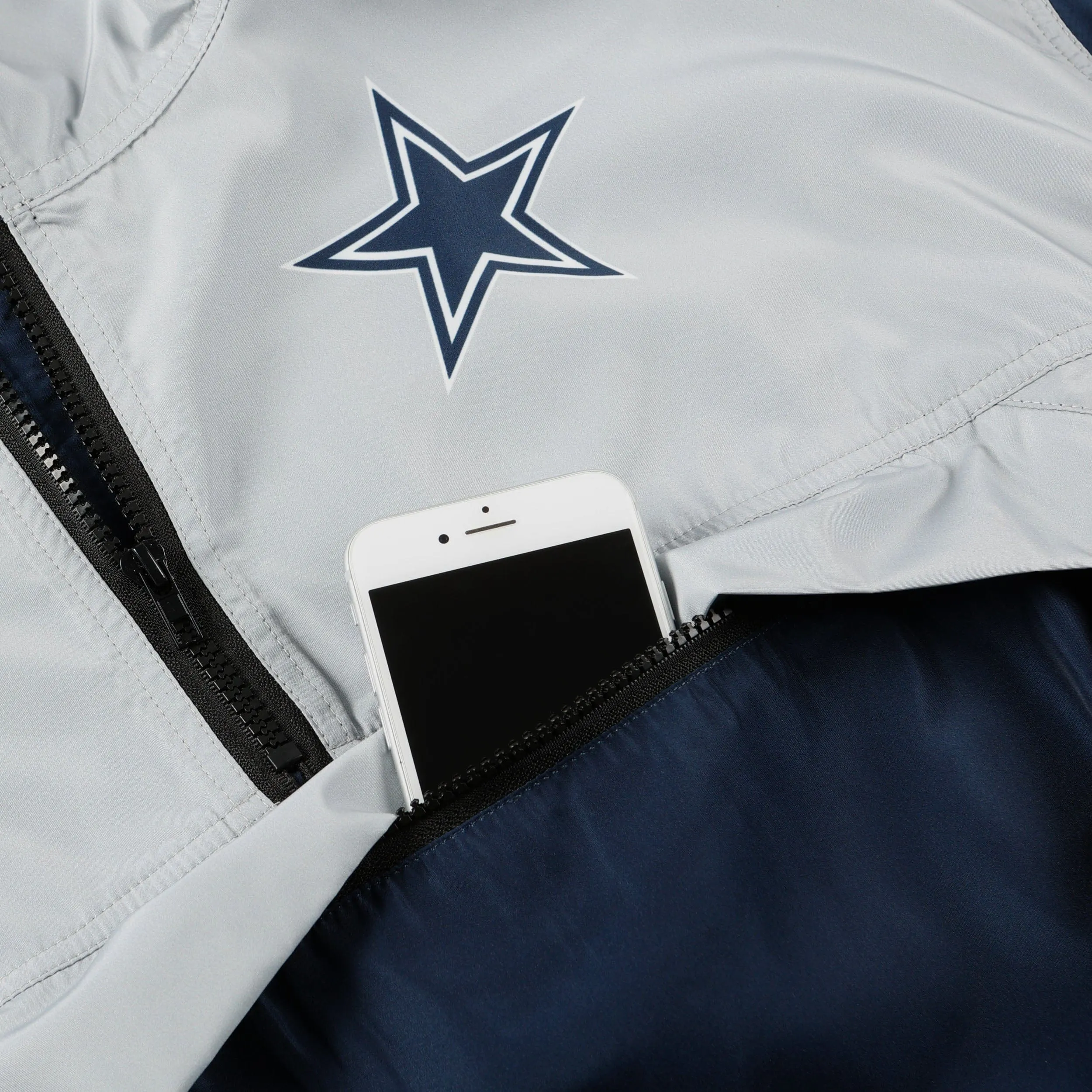 Dallas Cowboys Womens Winning Play Windbreaker