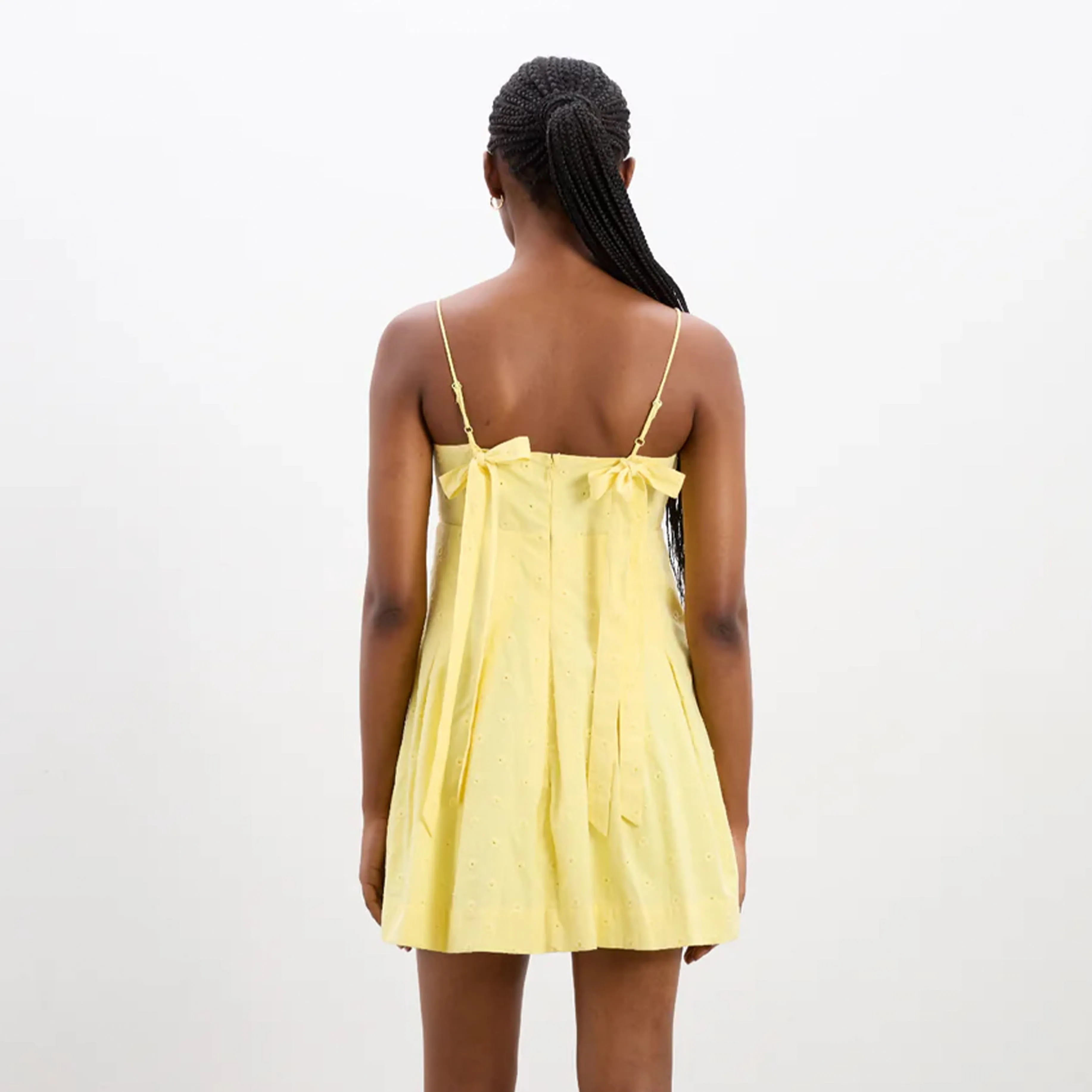 Damson Madder Iris Mini Dress Butter Broderie
