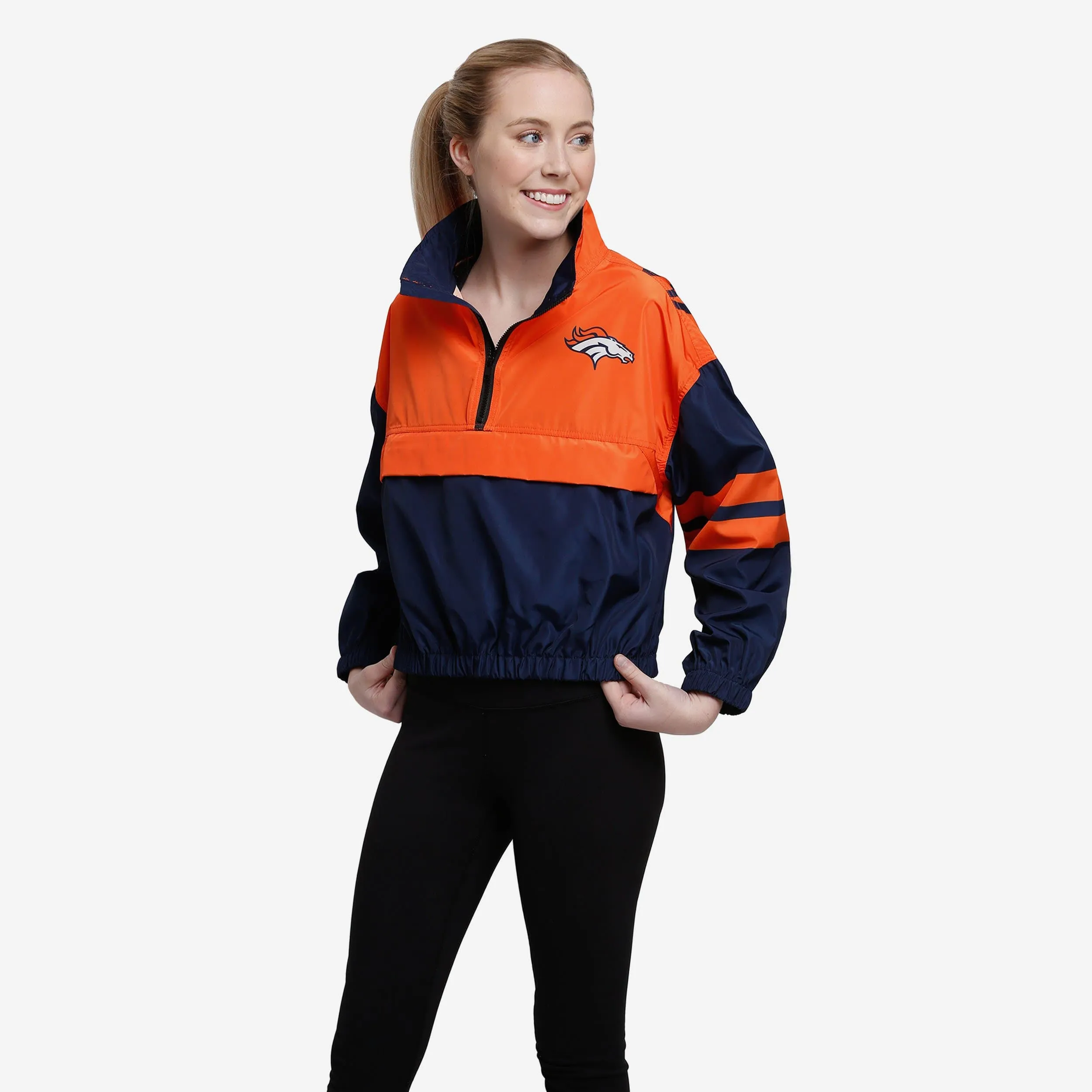Denver Broncos Womens Winning Play Windbreaker