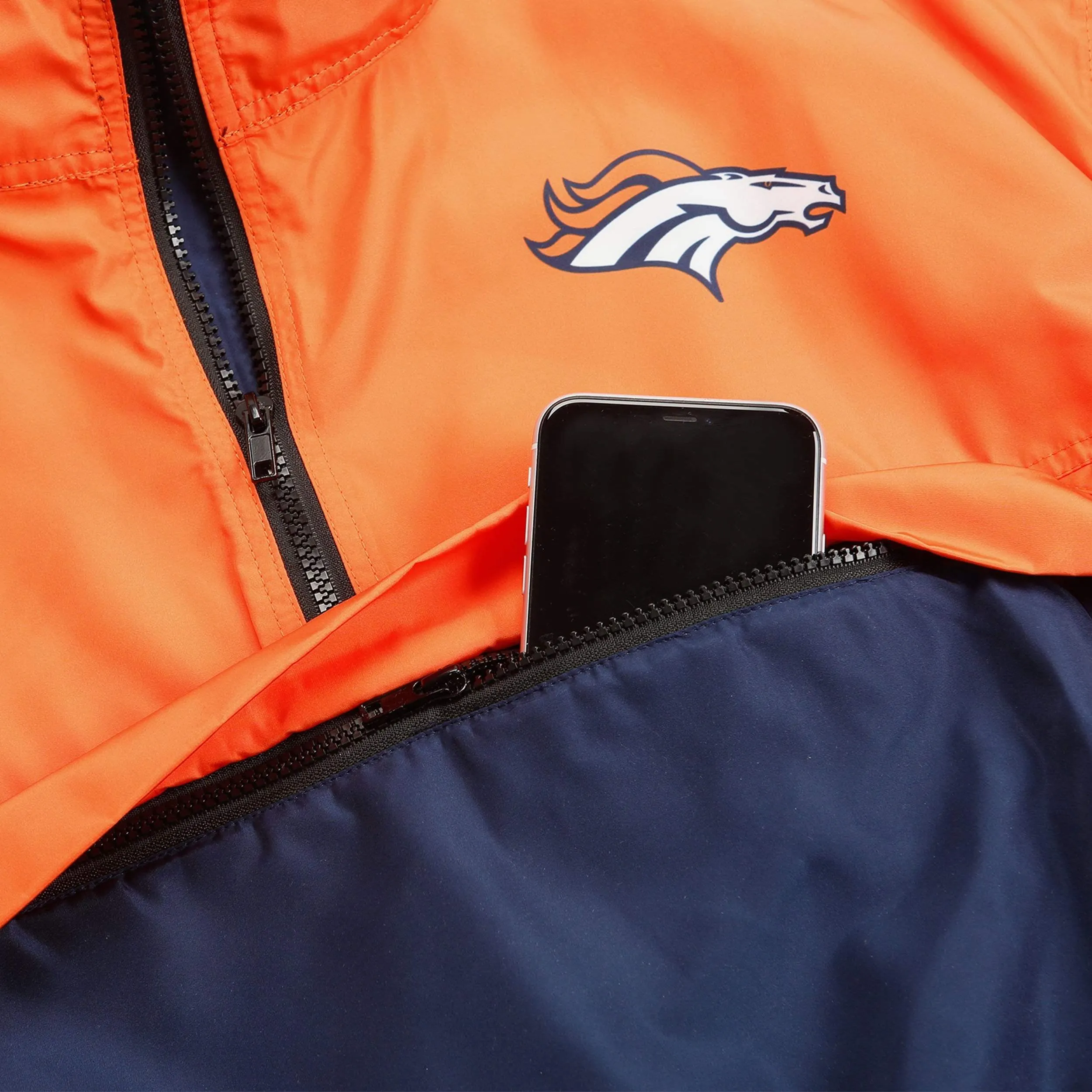 Denver Broncos Womens Winning Play Windbreaker