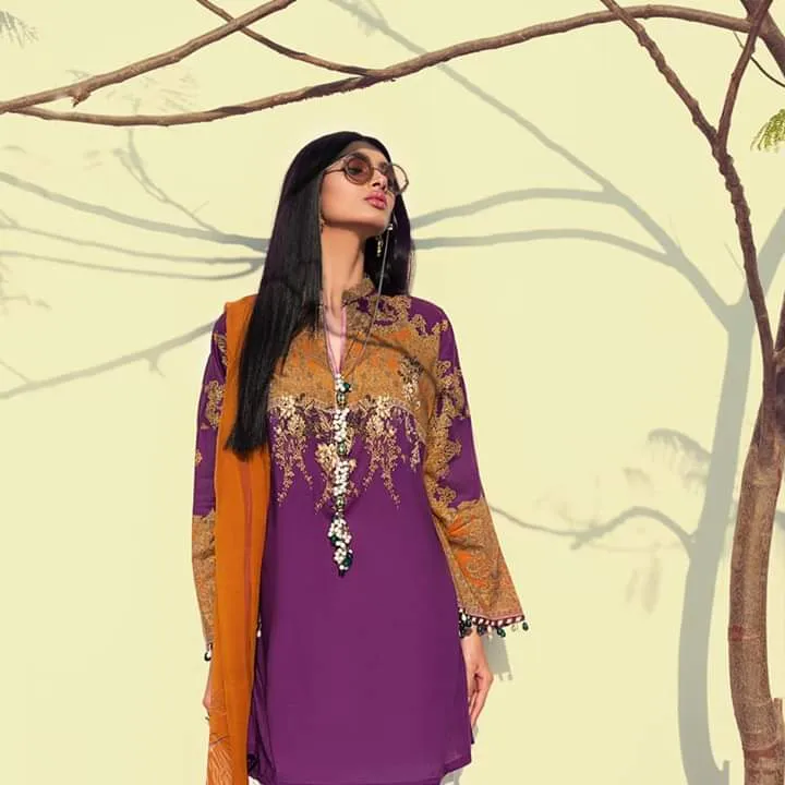 Designer Lawn Suit in Pakistan  #M0070