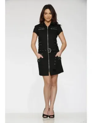 Detention Mini Dress - Black -
