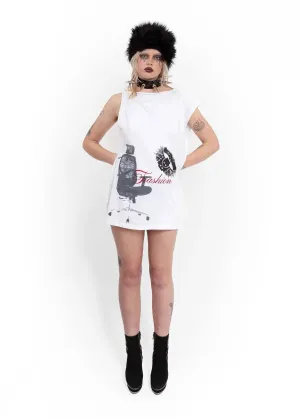 Dog with a home t-shirt dress #2