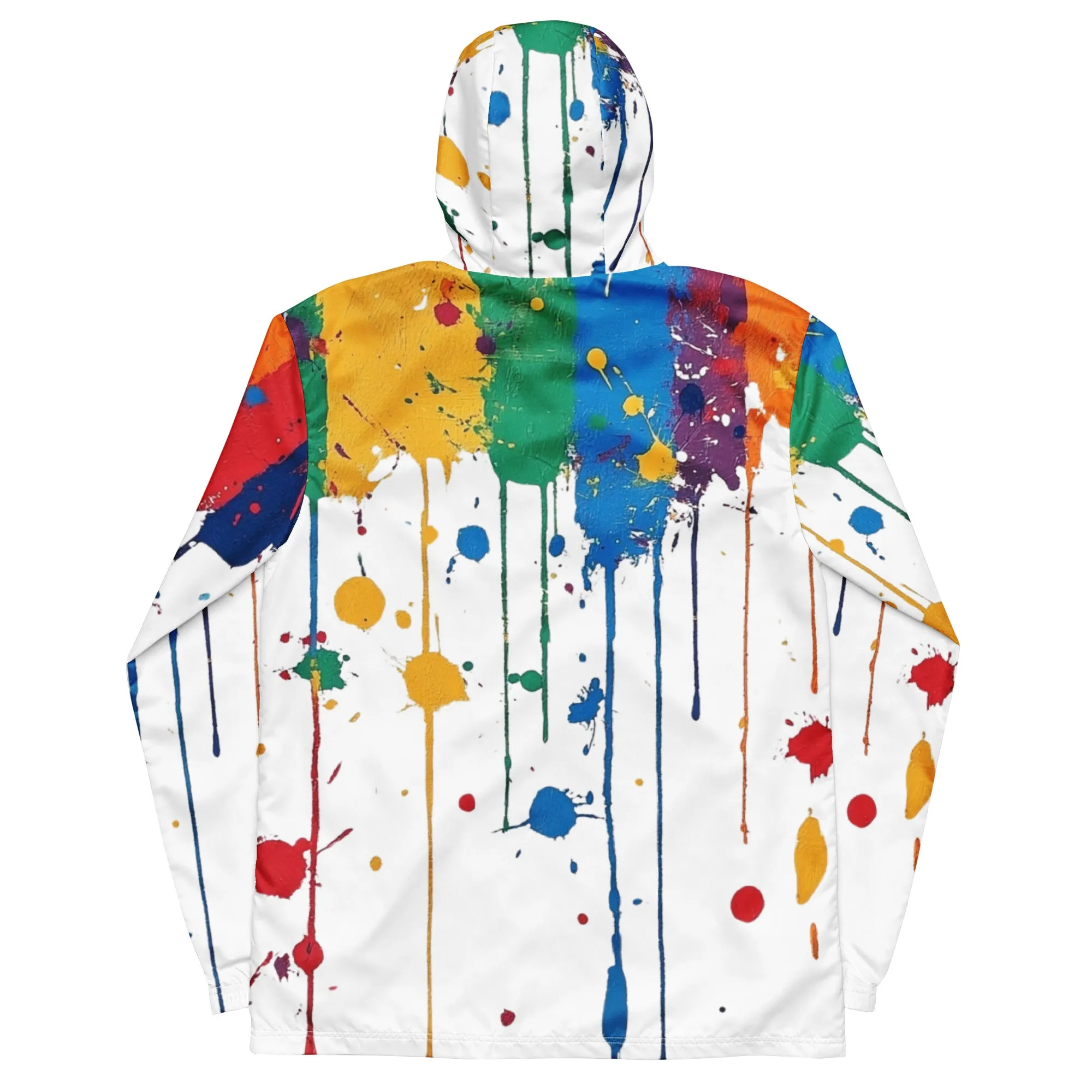 DUO MODERN "Electric Drip" Men’s windbreaker