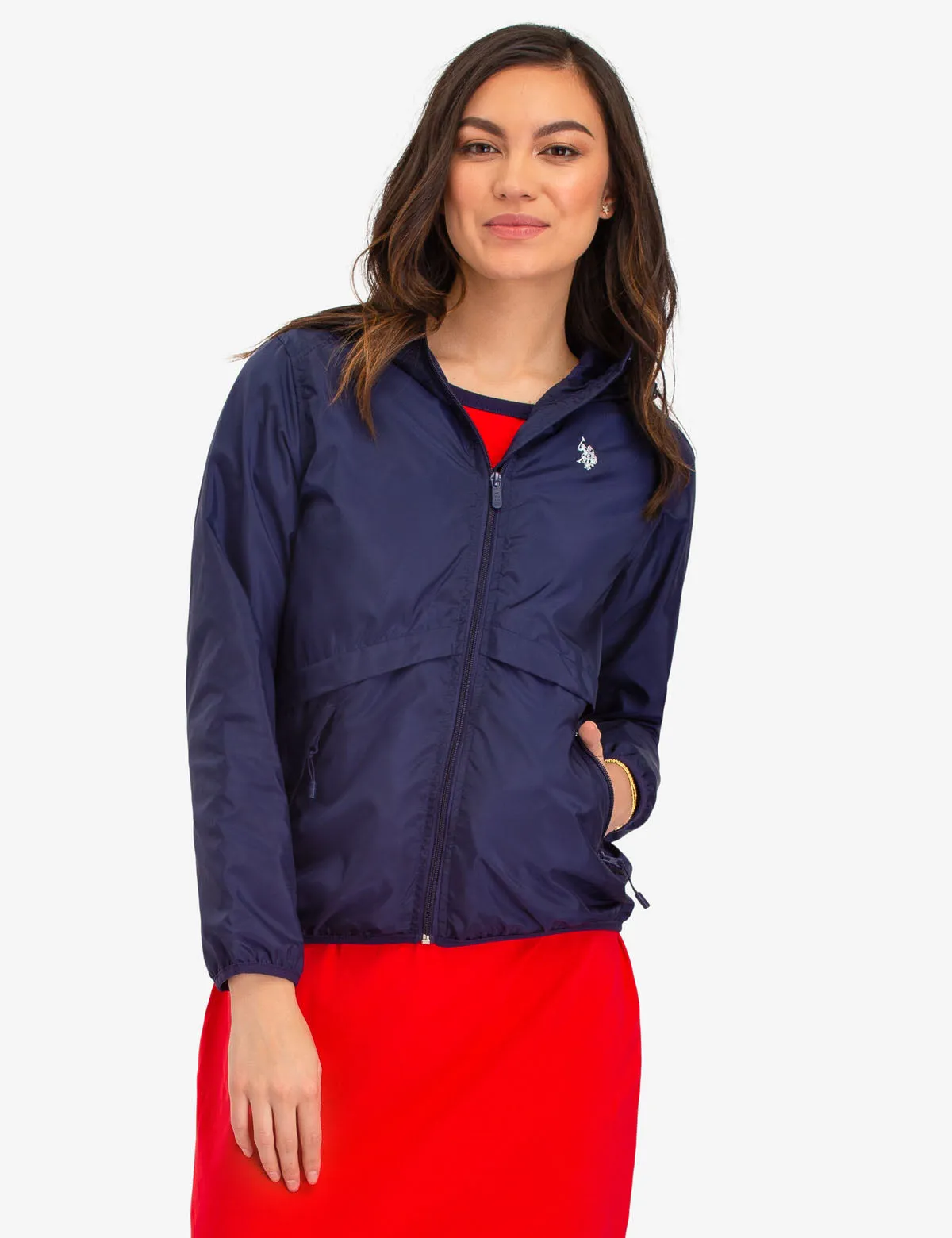 ESSENTIAL HOODED WINDBREAKER