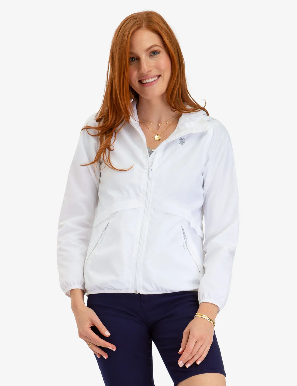 ESSENTIAL HOODED WINDBREAKER